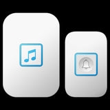 Max Maxb Wireless AC Digital Electronic Waterproof RC Household Doorbell UK Plug