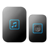 Max Wireless Chime Doorbell 60 Melodies 1 Transmitter+ 1 UK Plug-in Receiver