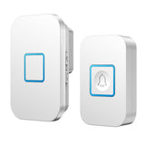 Maxbell Wireless Chime Doorbell 60 Melodies 1 Transmitter for 1 US Plug-in Receiver