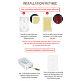 Max Wireless Chime Doorbell 60 Melodies 1 Transmitter for 1 UK Plug-in Receiver