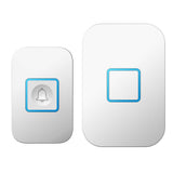Max Wireless Chime Doorbell 60 Melodies 1 Transmitter for 1 UK Plug-in Receiver