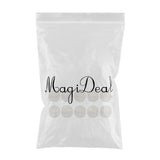 Max 10pcs No-slip Clear Chair Leg Caps Round Wood Floor Protectors Size_A