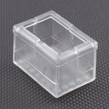 Max 10pcs No-slip Clear Chair Leg Caps Square Wood Floor Protectors 2-square
