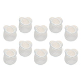 10pcs No-slip Clear Chair Leg Feet Caps Cover Round Floor Protector Size_1