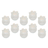 Max 10pcs No-slip Clear Chair Leg Feet Caps Cover Round Floor Protector Size_2