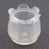 Max 10pcs No-slip Clear Chair Leg Feet Caps Cover Round Floor Protector Size_2