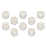 Max 10pcs No-slip Clear Chair Leg Feet Caps Cover Round Floor Protector Size_3