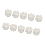 Max 10pcs No-slip Clear Chair Leg Feet Caps Cover Round Floor Protector Size_4