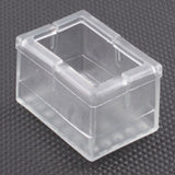 Max 10pcs No-slip Clear Chair Leg Caps Square Wood Floor Protectors 7-square