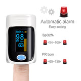 Maxbell LED Display Finger Tip Pulse Oximeter Household SPO2 PR Monitor Meter Orange