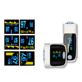Maxbell LED Display Finger Tip Pulse Oximeter Household SPO2 PR Monitor Meter Orange