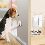 Maxbell Pet Cat Dog Puppy Wireless  Doorbell for Pet Training Type 2