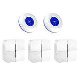 Maxbell Wireless Pager Call Button Alert System for Patient Nurse 3 receiver 2 call