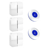 Maxbell Wireless Pager Call Button Alert System for Patient Nurse 3 receiver 2 call