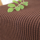 Max Maxb Stretch Ottoman Pouf Cover Footrest Stool Slipcover Protector Coffee