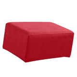 Max Ottoman Covers Foot Rest Sofa Slipcovers Furniture Protector Wine Red
