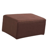 Max Ottoman Covers Foot Rest Sofa Slipcovers Furniture Protector Deep Coffee