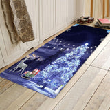 Max Living Room Floor Mat Carpet Bedroom Area Rug Runner for Christmas Decor D