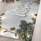 Max Living Room Floor Mat Carpet Bedroom Area Rug Runner for Christmas Decor I