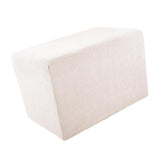 Max Stretch Ottoman Pouf Cover Footrest Stool Slipcover Protector B Beige