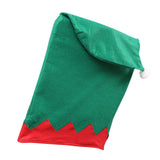 Max Christmas Chair Cover Santa Hat Chair Slipcover Non-woven Cloth Style_2