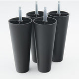 Max 4pcs Bed Riser Table Lifts Furniture Round Feet Plinth Floor Protector 145mm