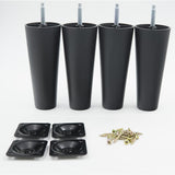 Max 4pcs Bed Riser Table Lifts Furniture Round Feet Plinth Floor Protector 145mm