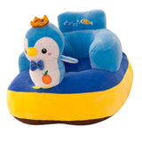 Max Maxb Kids Sofa Chair Children Plush Cartoon Animal Couch Seat Slipcover Penguin