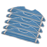 Max 5pcs Mop Cloth Replacement Mopping Rag for Conga 1290, 1390 Vacuum Cleaners