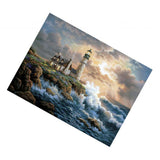 Max 5D DIY Diamond Painting Horse Cross Stitch Embroidery Picture Lighthouse