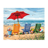 Max 5D DIY Diamond Painting Horse Cross Stitch Embroidery Picture Beach
