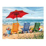 Max 5D DIY Diamond Painting Horse Cross Stitch Embroidery Picture Beach
