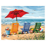 Max 5D DIY Diamond Painting Horse Cross Stitch Embroidery Picture Beach