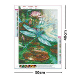 Max 5D DIY Diamond Painting Horse Cross Stitch Embroidery Picture Dragonfly