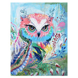 Max 5D DIY Diamond Painting Horse Cross Stitch Embroidery Picture Owl _B