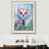 Max 5D DIY Diamond Painting Horse Cross Stitch Embroidery Picture Owl _B
