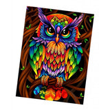 Max 5D DIY Diamond Painting Horse Cross Stitch Embroidery Picture Owl _C