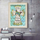 Maxbell 5D Diamond Embroidery Painting Kits Rhinestone Picture Home Wall Decor 10