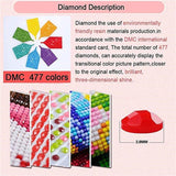 Maxbell 5D Diamond Embroidery Painting Kits Rhinestone Picture Home Wall Decor 10