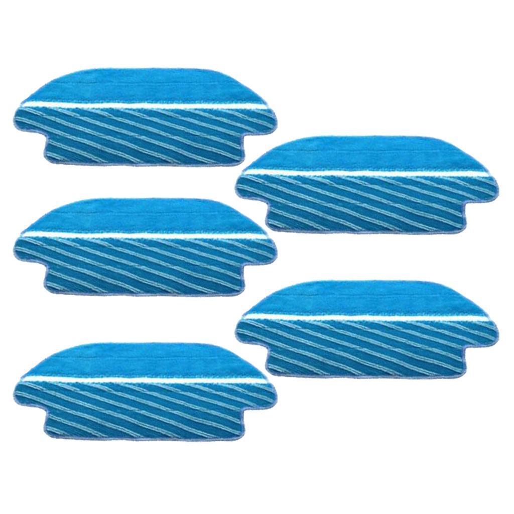 Maxbell  5pcs Robot Vacuum Cleaner Main Brush Side Brush Mop Cloth Rag for Conga 3490