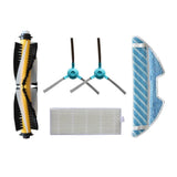 Max Maxb Side Brush Filter Roller Main Brush Kit Replacement for Accessories Durable