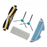 Max Maxb Side Brush Filter Roller Main Brush Kit Replacement for Accessories Durable