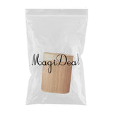 Max Bamboo Woven Foldable Storage Bin Oval Laundry Basket with Lid