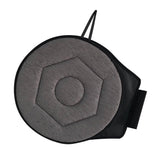 360 Degree Soft Rotating Cushion Car Seat Swivel Chair Pad Grey Diamonds