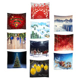 Max Maxb Christmas Theme Wall Hanging Tapestry 60x60" for Living Room Home Decor