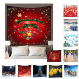 Max Maxb Christmas Theme Wall Hanging Tapestry 60x60" for Living Room Home Decor