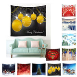 Max Maxb Christmas Theme Wall Hanging Tapestry 60x60" for Living Room Home Decor