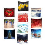 Max Maxb Christmas Theme Wall Hanging Tapestry 60x60" for Living Room Home Decor