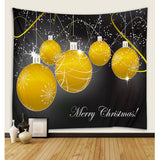 Max Maxb Christmas Theme Wall Hanging Tapestry 60x60" for Living Room Home Decor