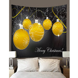 Max Maxb Christmas Theme Wall Hanging Tapestry 60x60" for Living Room Home Decor